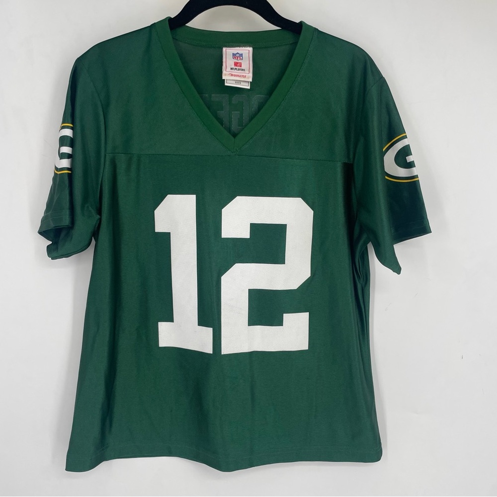 Green Bay Packers Womens Medium Aaron Rodgers 12 Jersey